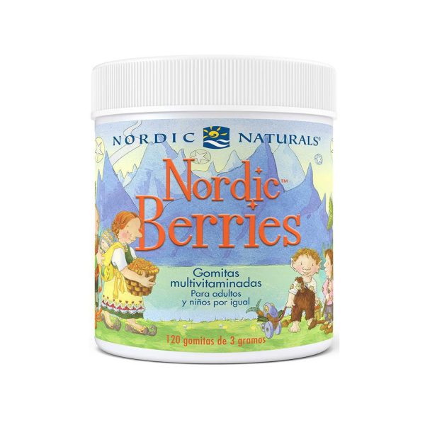 Nordic Berries (120 gomitas multivitaminadas) - Nordic Naturals