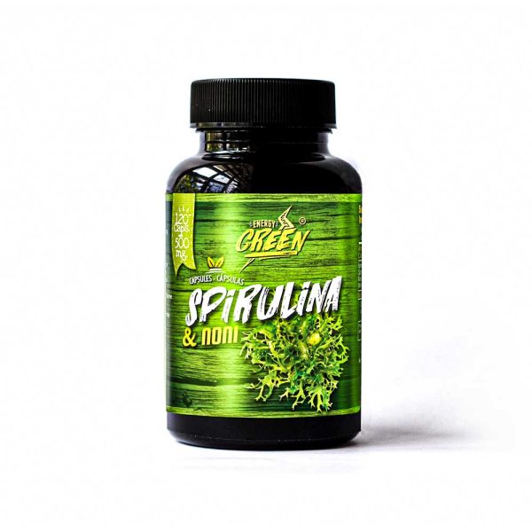 espirulina con noni cáspulas naturales