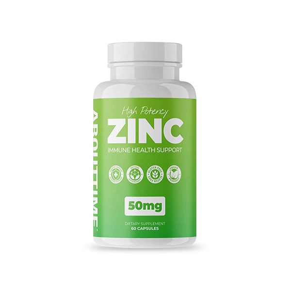 Zinc 60 cápsulas (50mg) - About Time