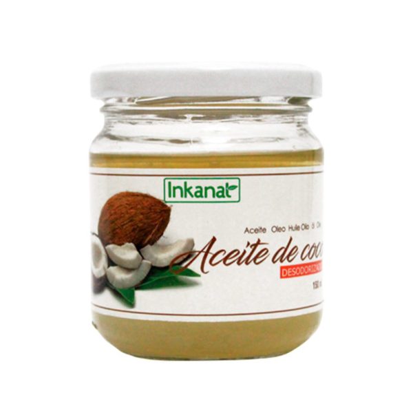 aceite de coco desodorizado 150ml inkanat