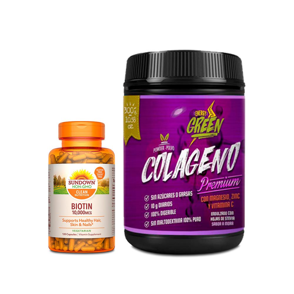 biotina-colageno-hidrolizado biotina en cápsulas, colágeno hidrolizado premium