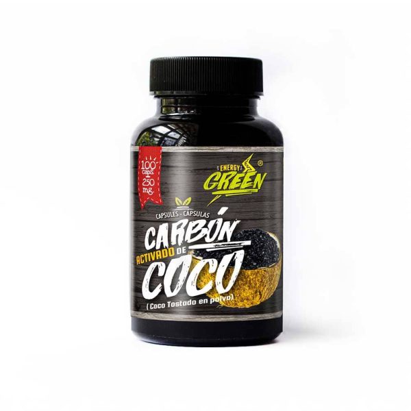 Carbón Activado de Coco en cápsulas (100 caps. x 250 mg.) - Amazon Andes