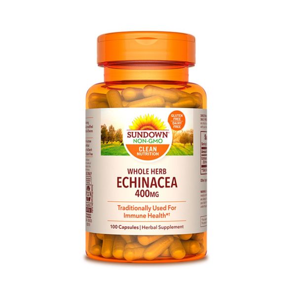 Equinácea o Echinacea (100 caps. x 400 mg) - Sundown Naturals