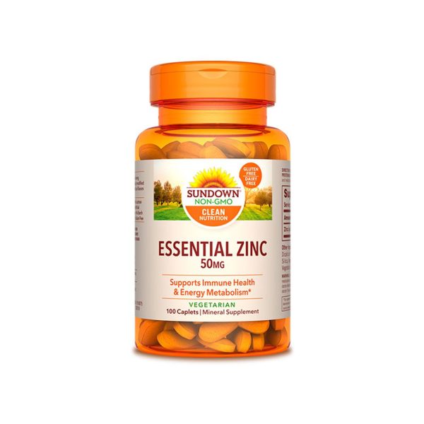 Zinc en capsulas sundows naturals
