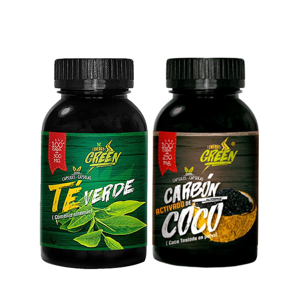 té-verde-carbon-activado té verde y carbón activado de coco