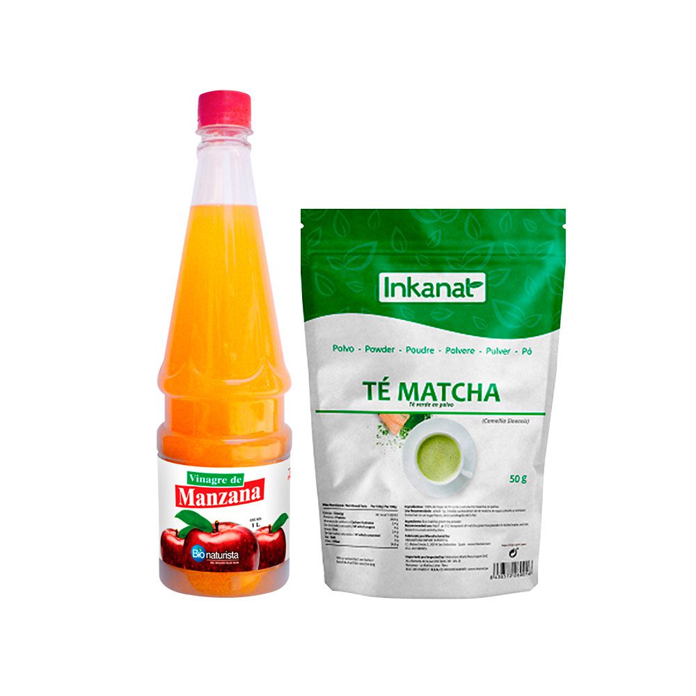 vinagre-manzana-te-matcha vinagre de manzana y té matcha