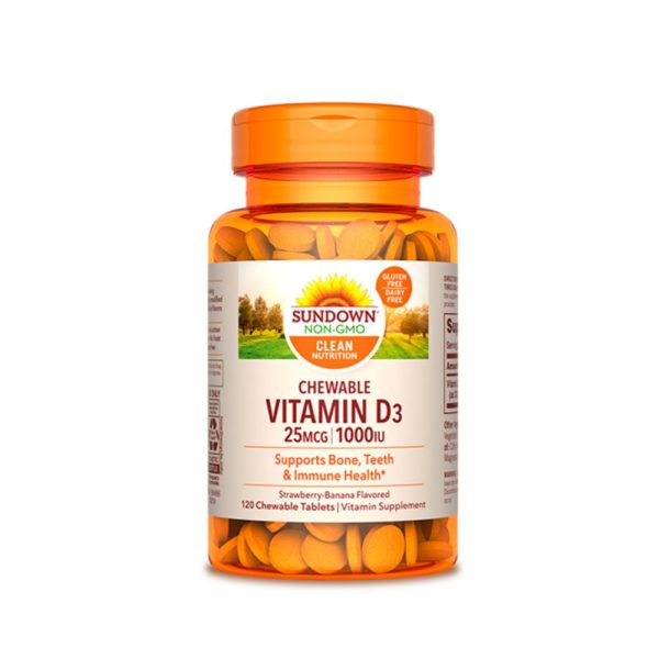 vitamina D3 1000mcg tabletas naturales