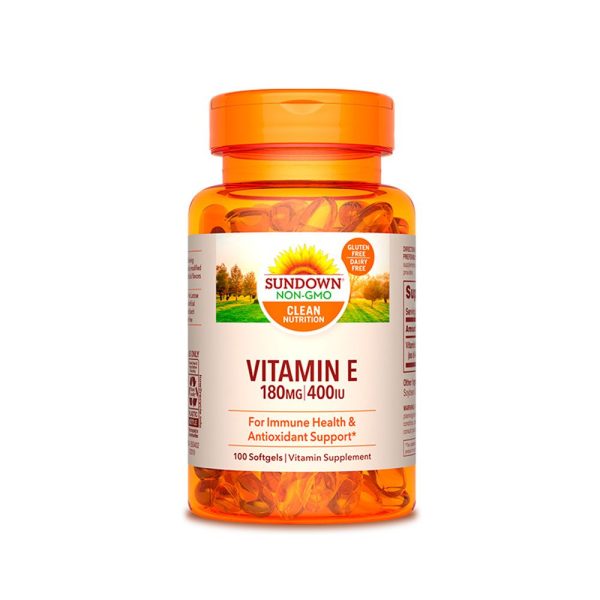 vitamina e capsulas softgel naturales