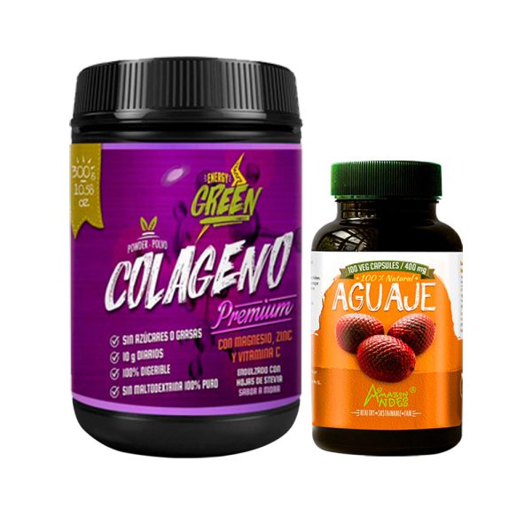 aguaje cápsulas y colágeno hidrolizado